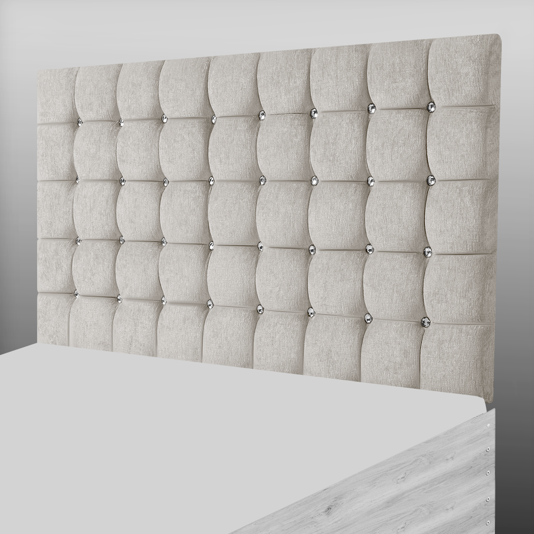 SUPER CUBE HEADBOARD IN CREAM