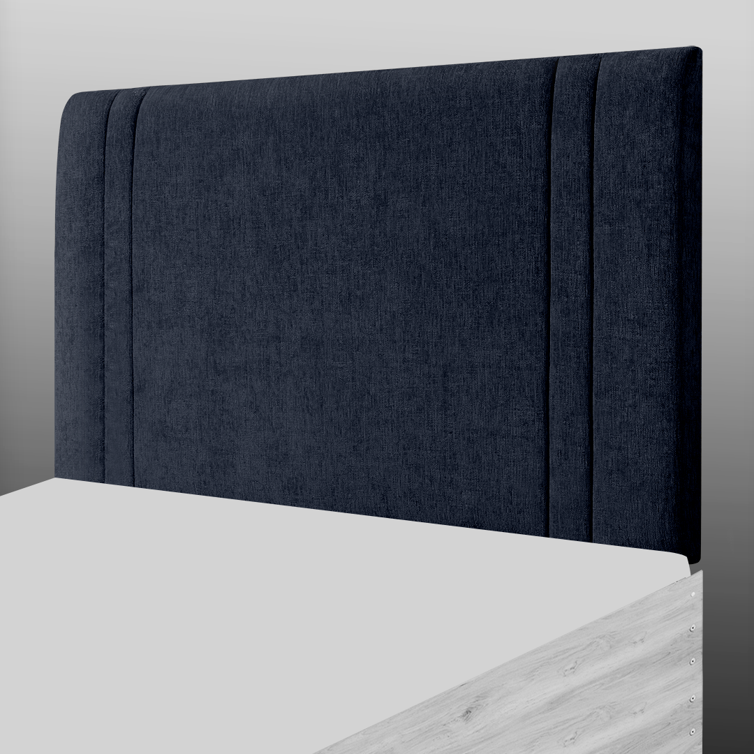 GENEVA HEADBOARD IN CHARCOAL CHENILLE