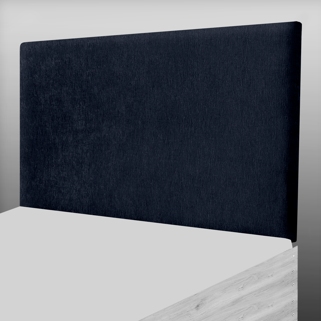 PLAIN HEADBOARD IN CHARCOAL CHENILLE