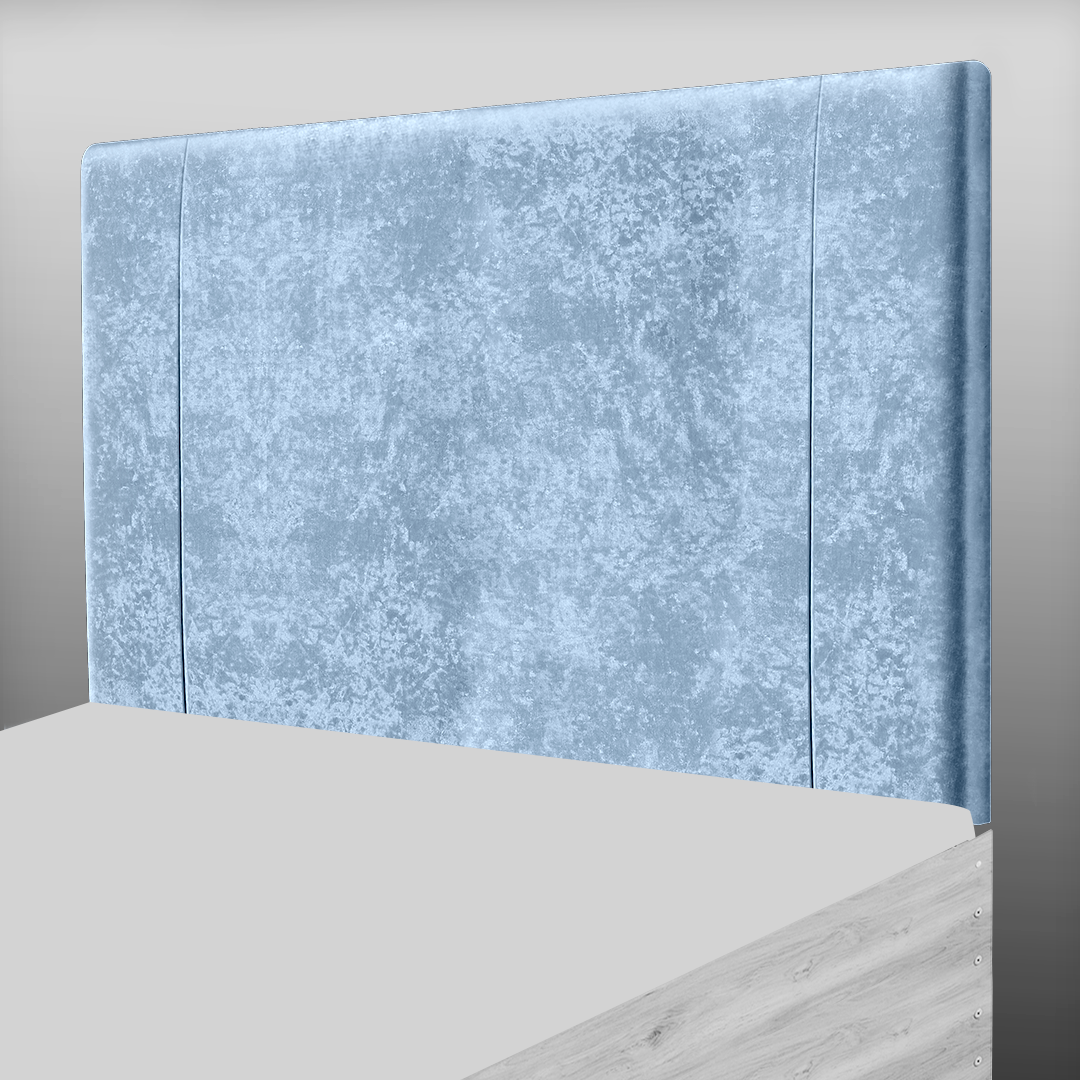 LINCOLN HEADBOARD IN TEAL CRUSH VELVET