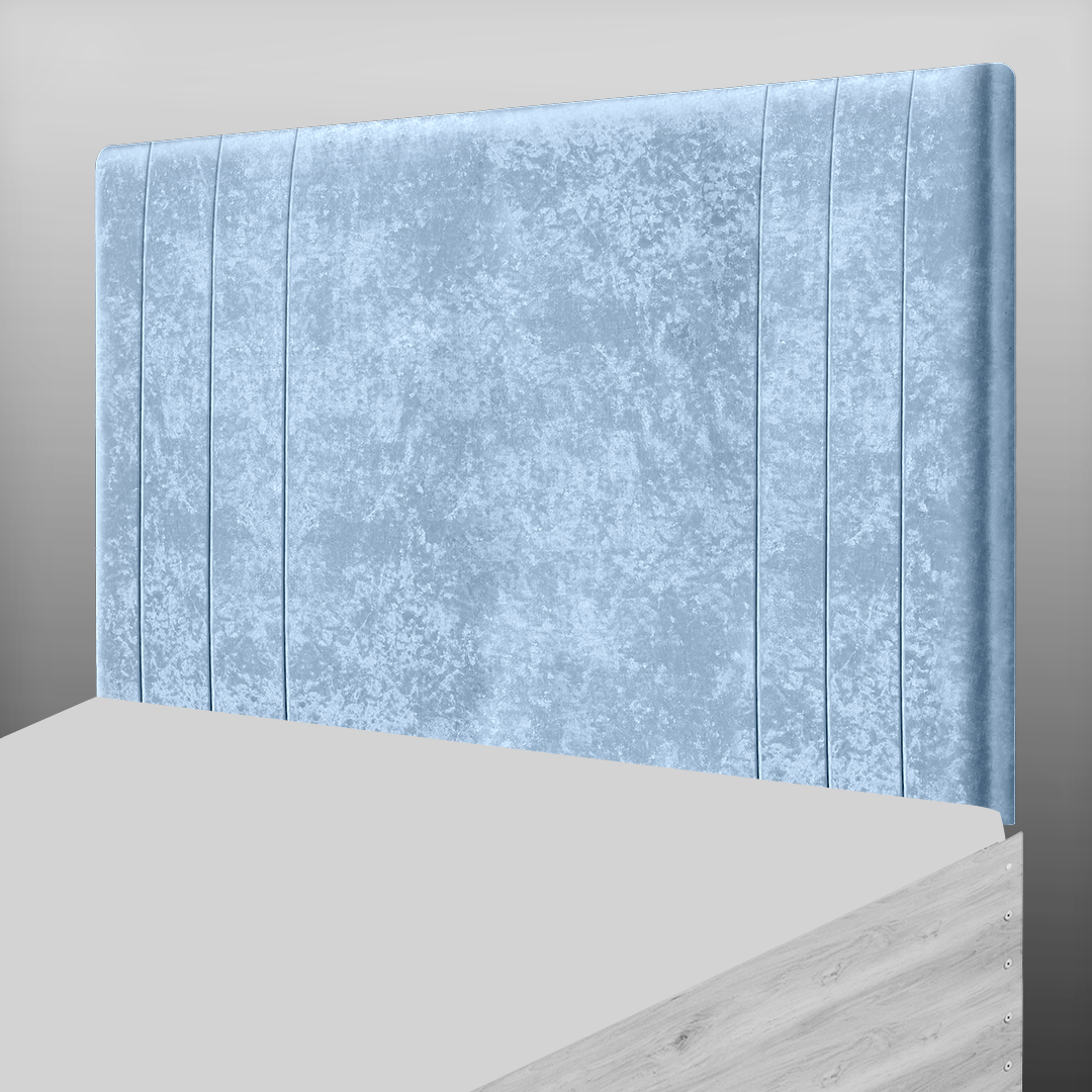 PANAMA HEADBOARD IN TEAL CRUSH VELVET