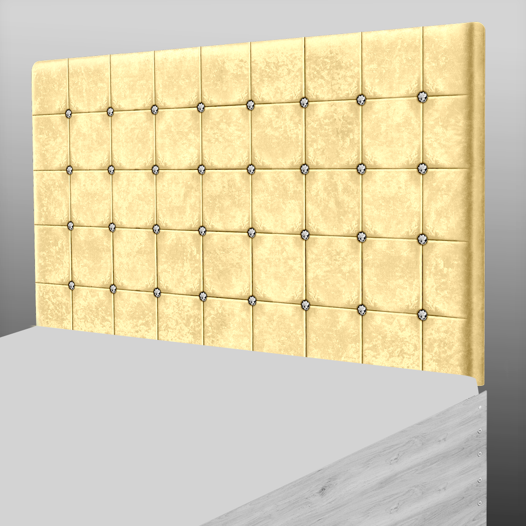 SUPER CUBE HEADBOARD IN GOLD