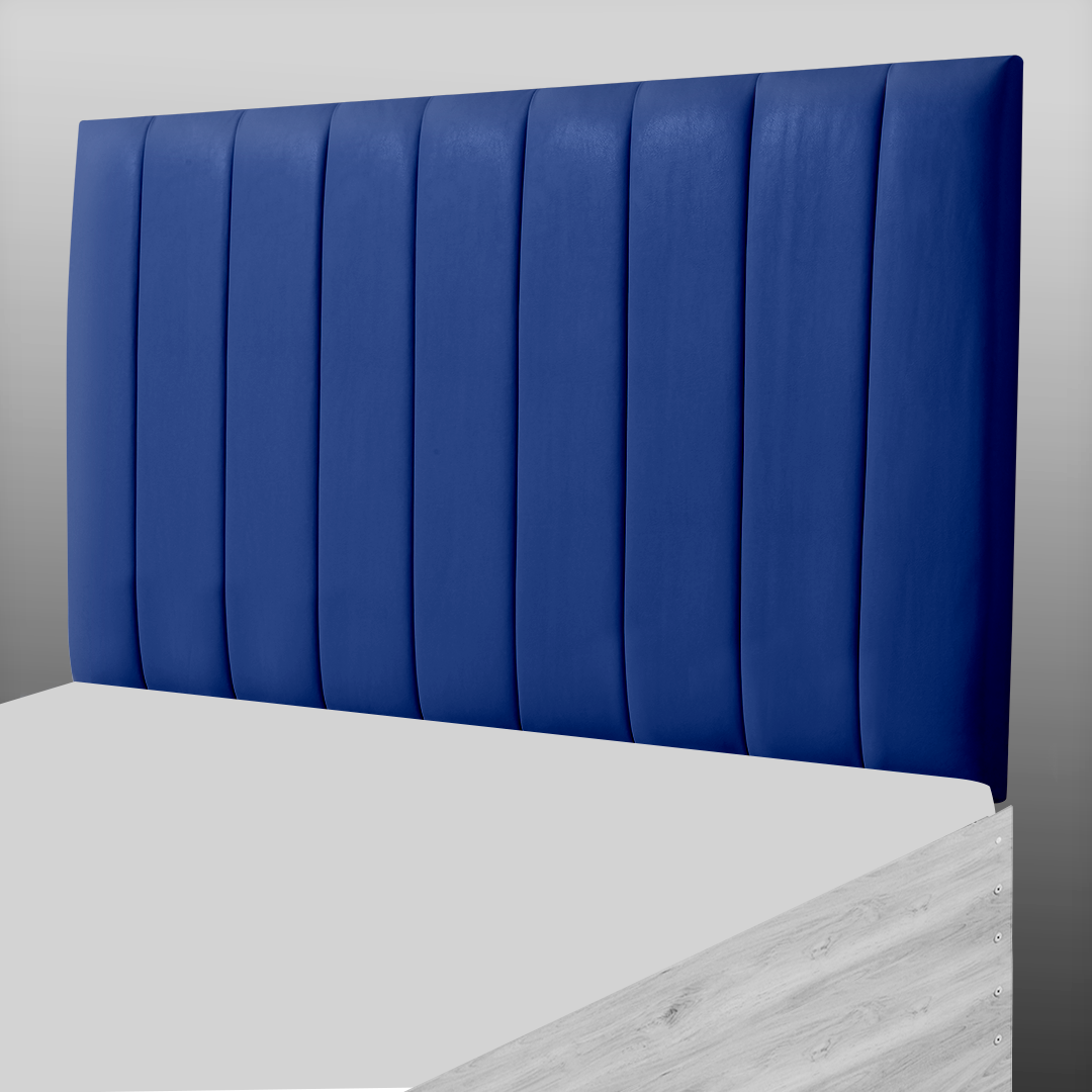 9 PANEL HEADBOARD IN BLUE
