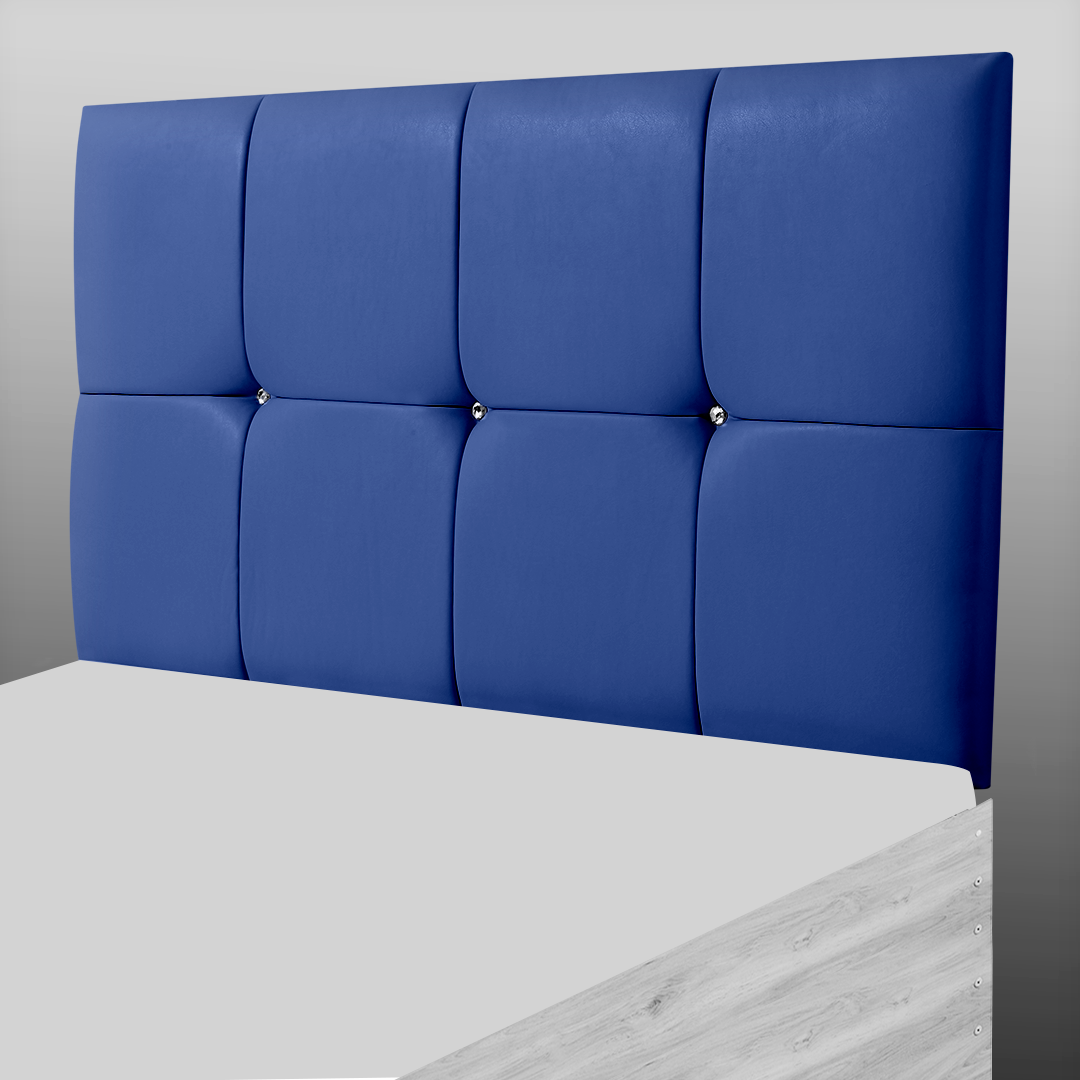 CUBE HEADBOARD IN BLUE