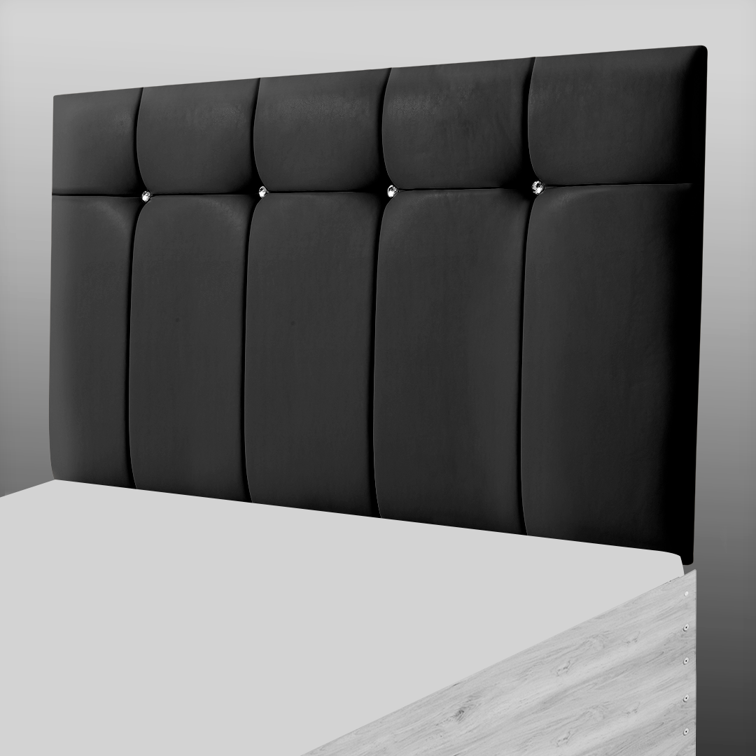 BORWICK HEADBOARD IN BLACK