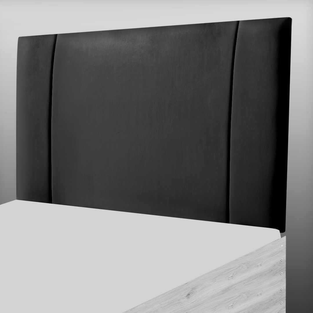 LINCOLN HEADBOARD IN BLACK
