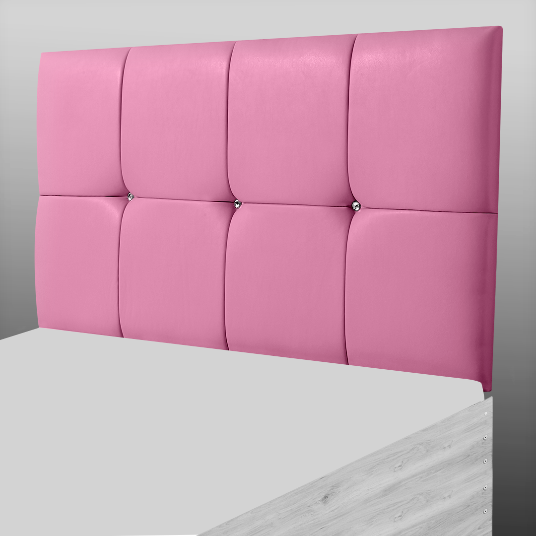 CUBE HEADBOARD IN PINK
