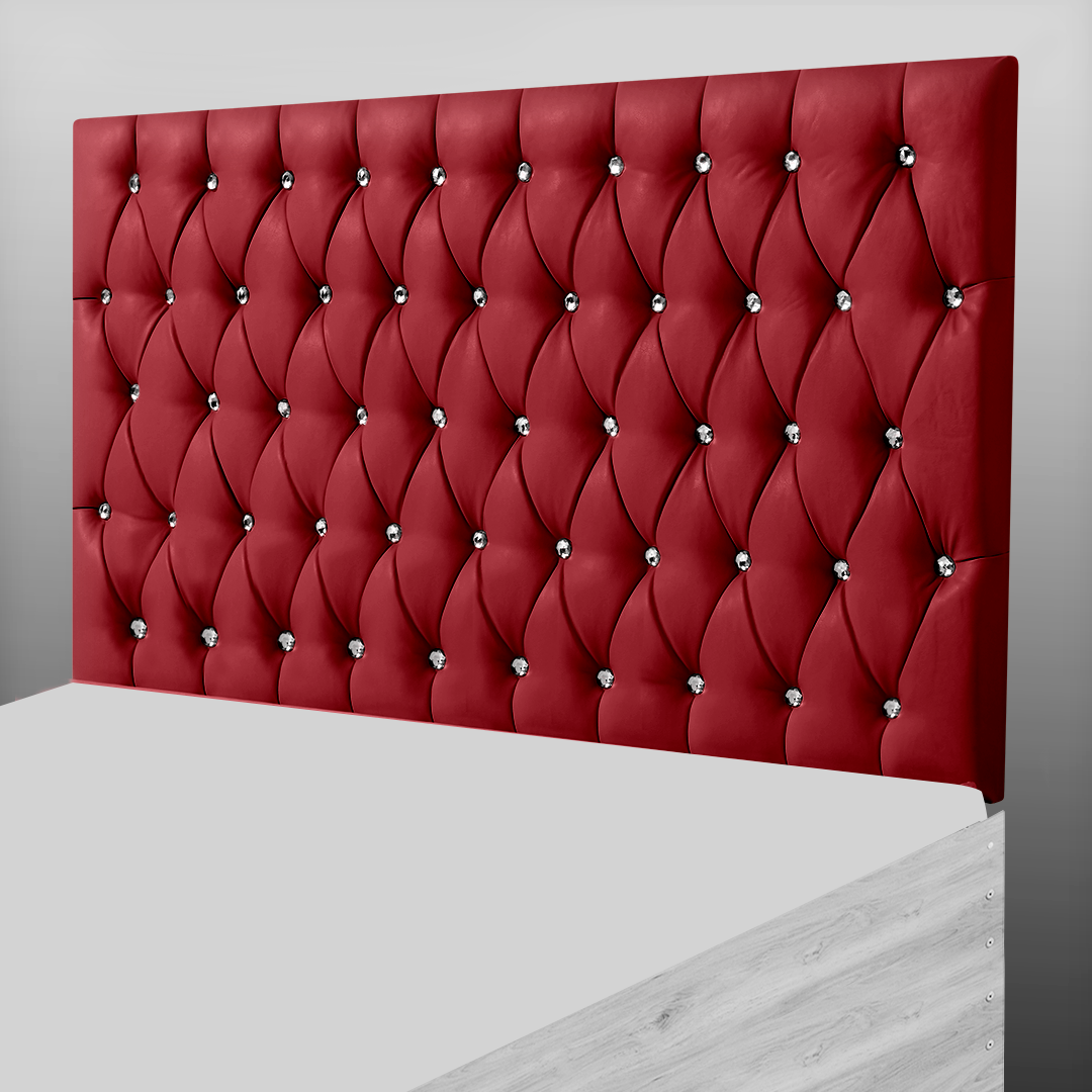 CHESTERFIELD HEADBOARD IN RED