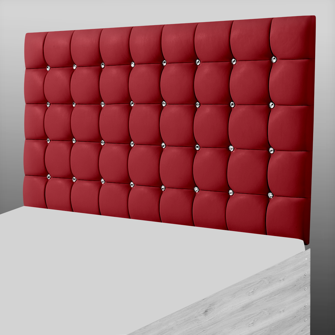 SUPER CUBE HEADBOARD IN RED