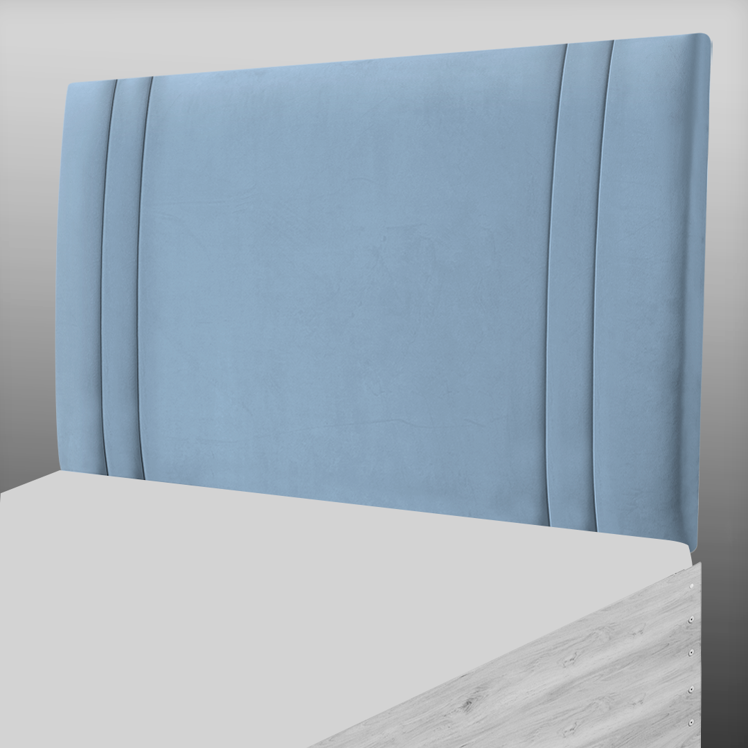 GENEVA HEADBOARD IN TEAL PLUSH