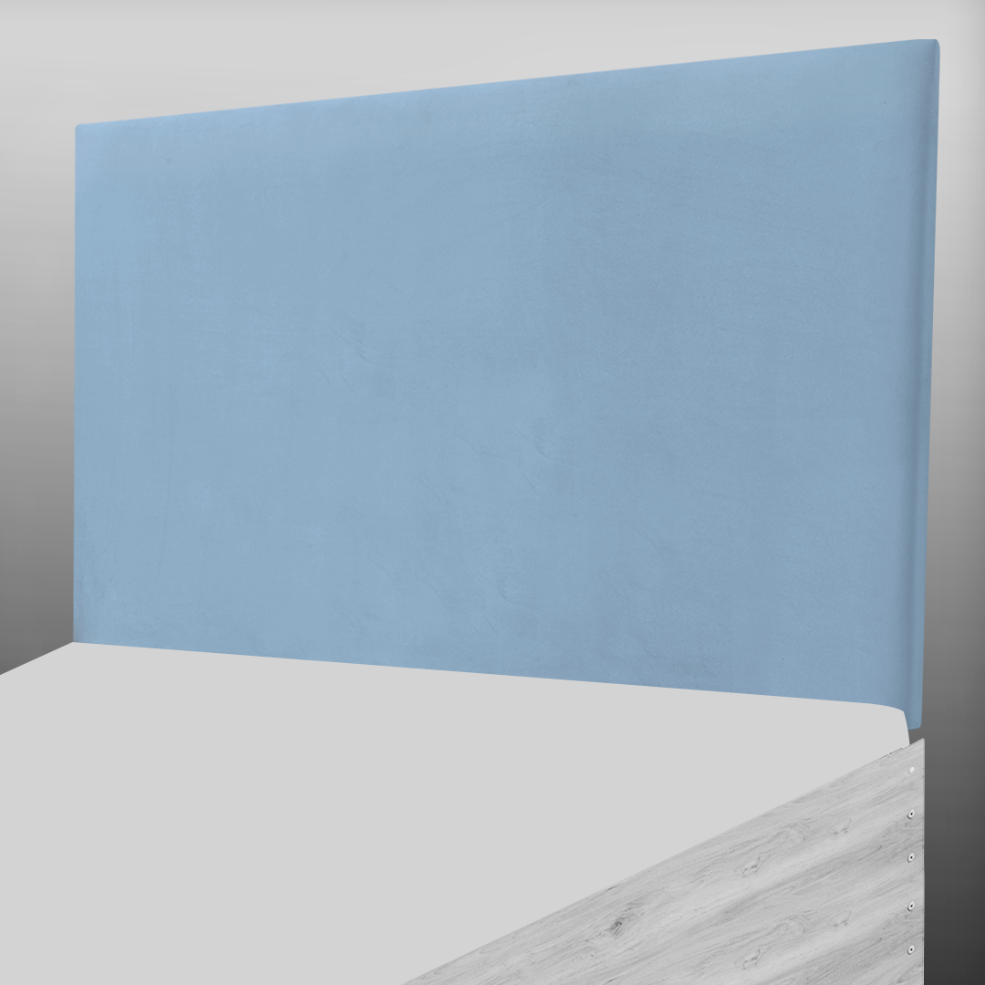 PLAIN HEADBOARD IN TEAL PLUSH