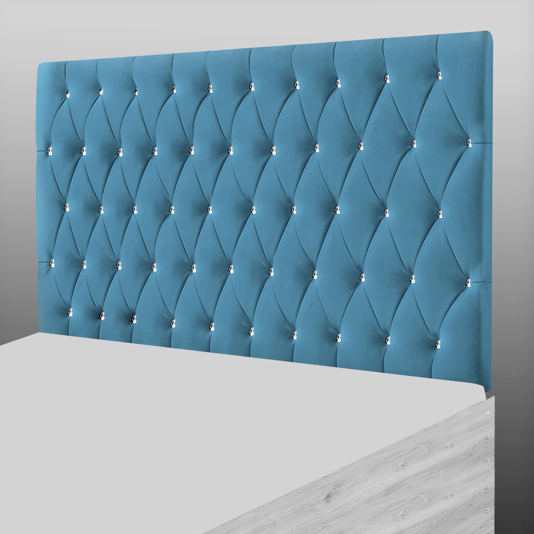 CHESTERFIELD HEADBOARD IN TEAL