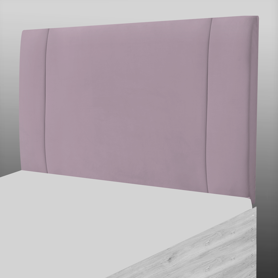 LINCOLN HEADBOARD IN PINK PLUSH