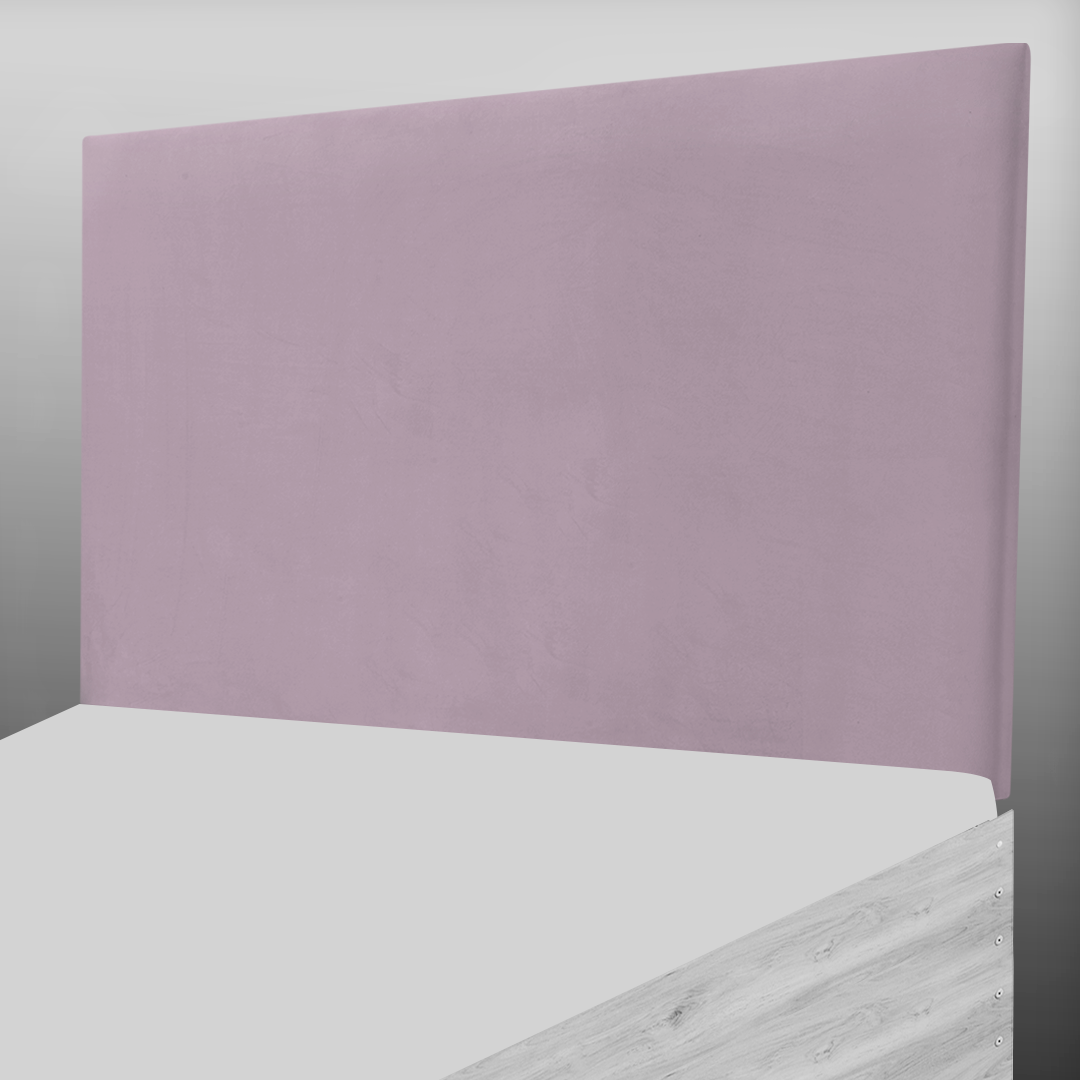 PLAIN HEADBOARD IN PINK PLUSH