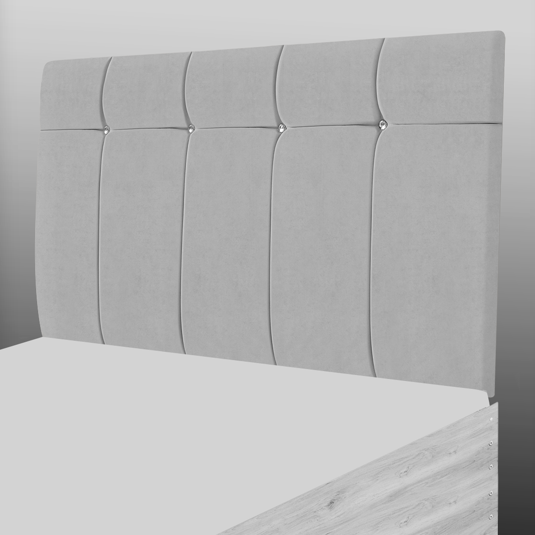 BORWICK HEADBOARD IN GREY