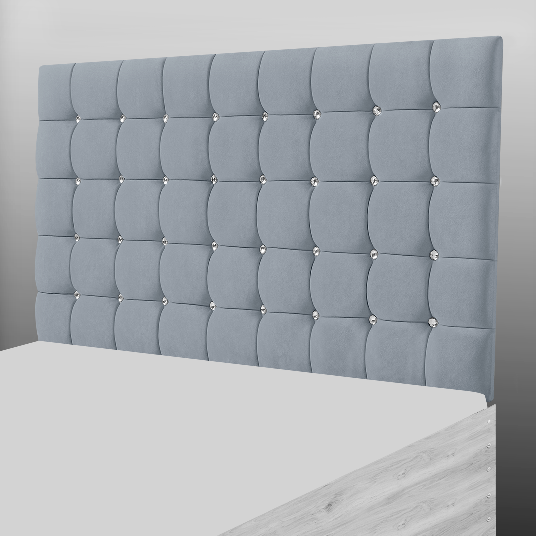 SUPER CUBE HEADBOARD IN GREY