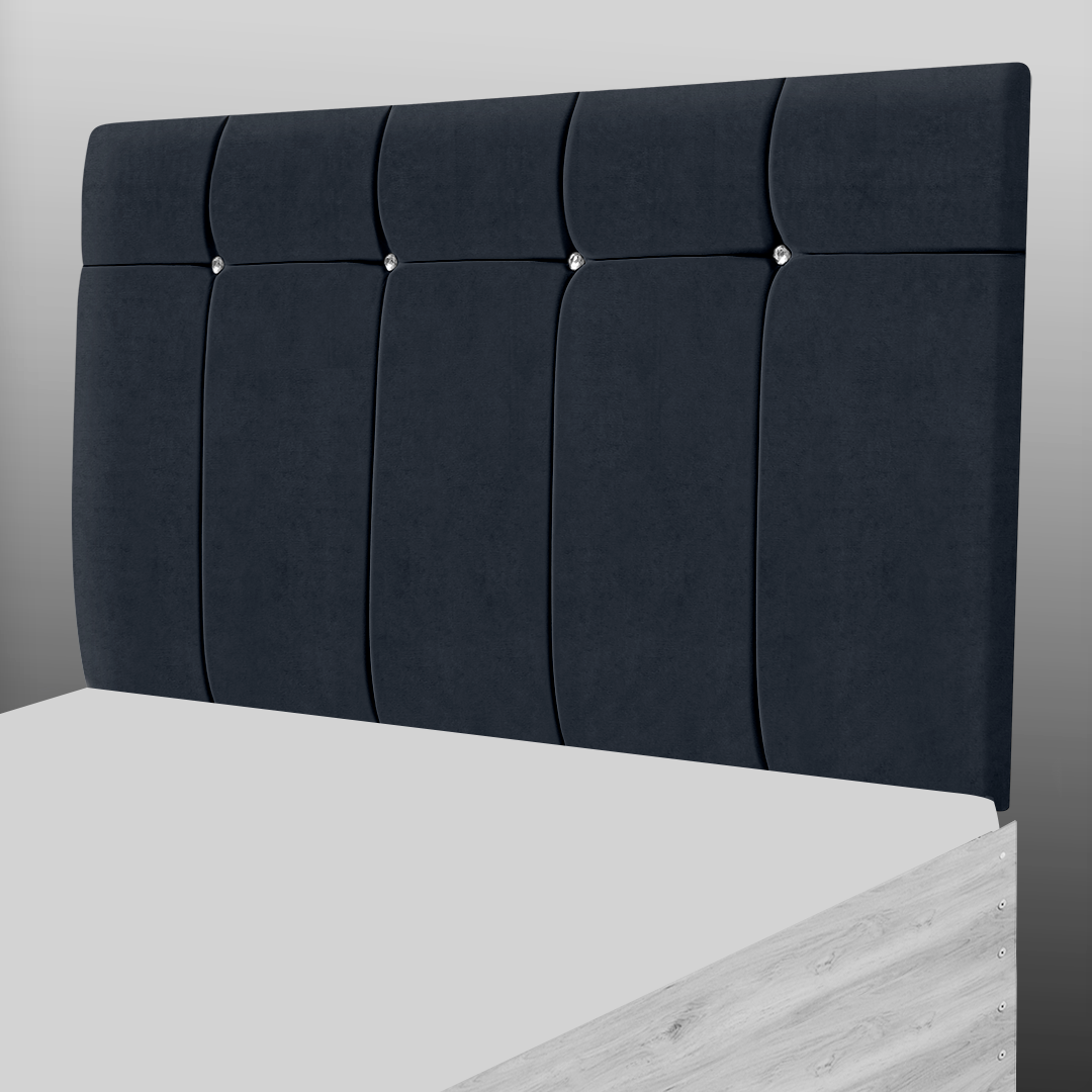 BORWICK HEADBOARD IN CHARCOAL