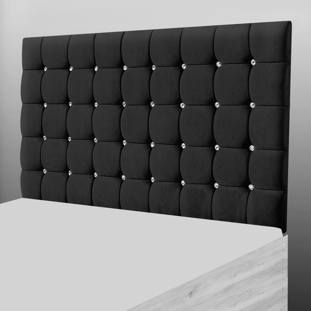 SUPER CUBE HEADBOARD IN SUEDE