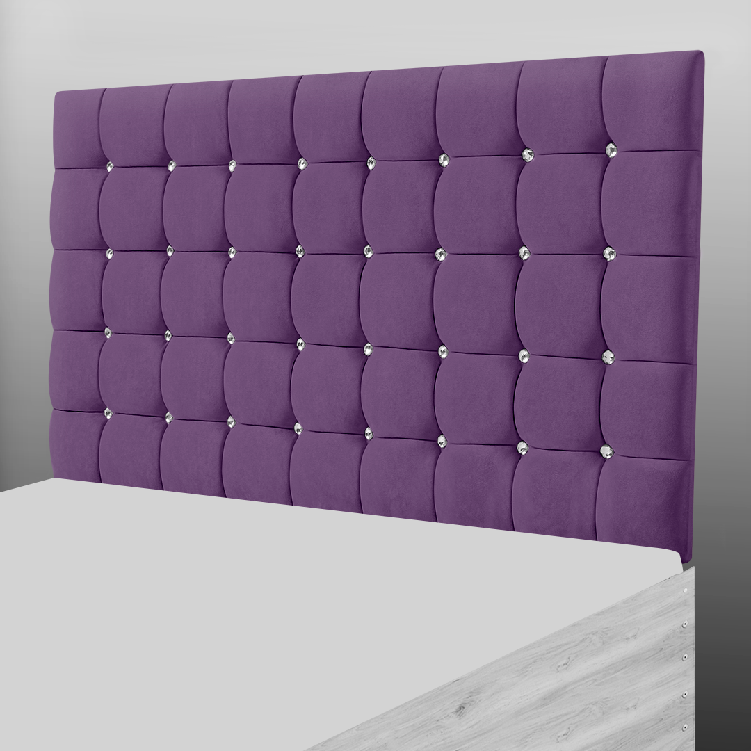 SUPER CUBE HEADBOARD IN PURPLE