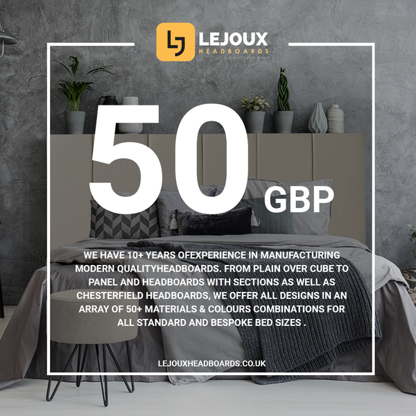 Headboard Gift Card / Voucher LeJoux Headboards