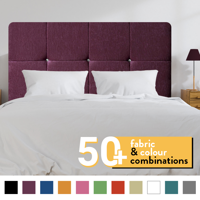 CUBE HEADBOARD IN 54 INCHES