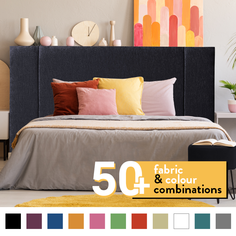 LINCOLN HEADBOARD IN 4FT6 (DOUBLE)