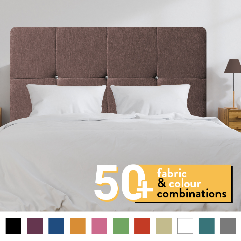 CUBE HEADBOARD IN 4FT6 (DOUBLE)