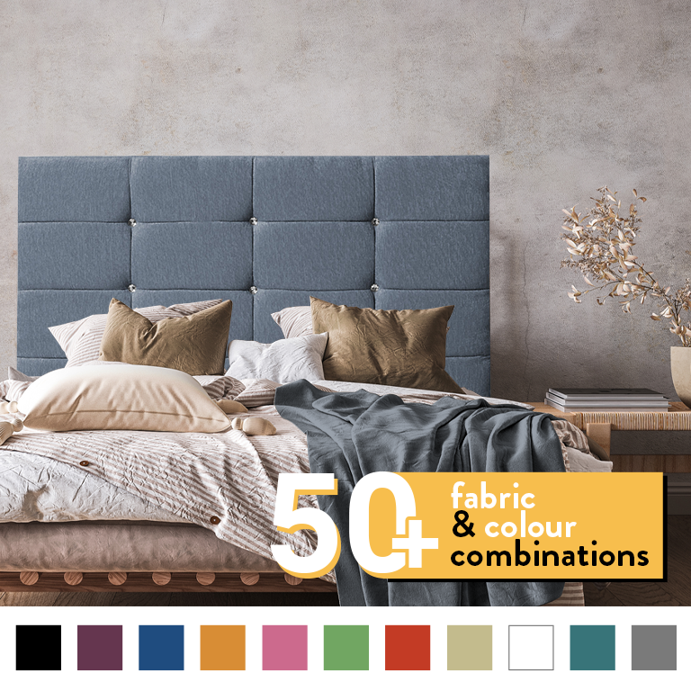 NEW CUBE HEADBOARD IN 54 INCHES