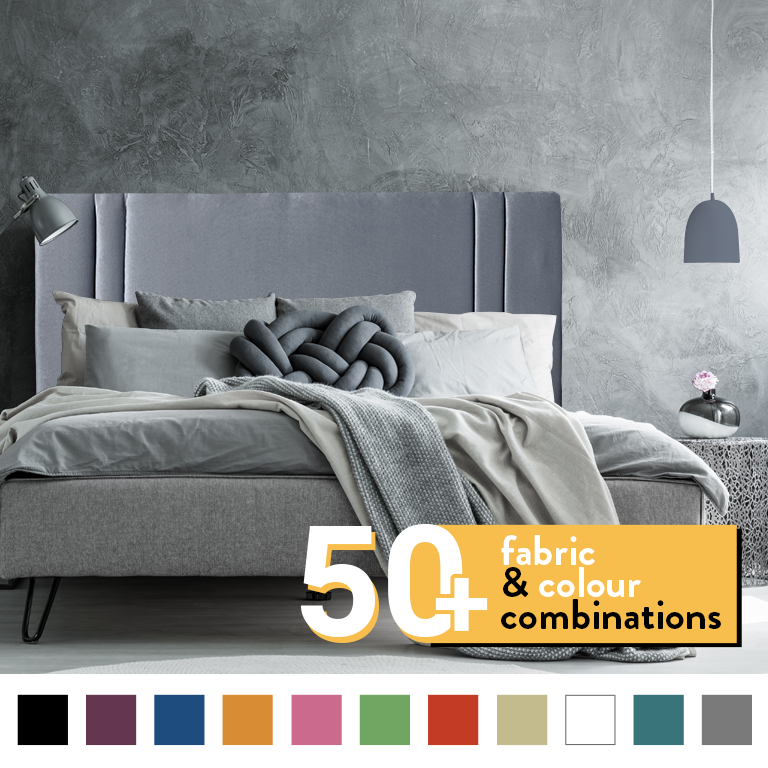 GENEVA HEADBOARD IN SUEDE