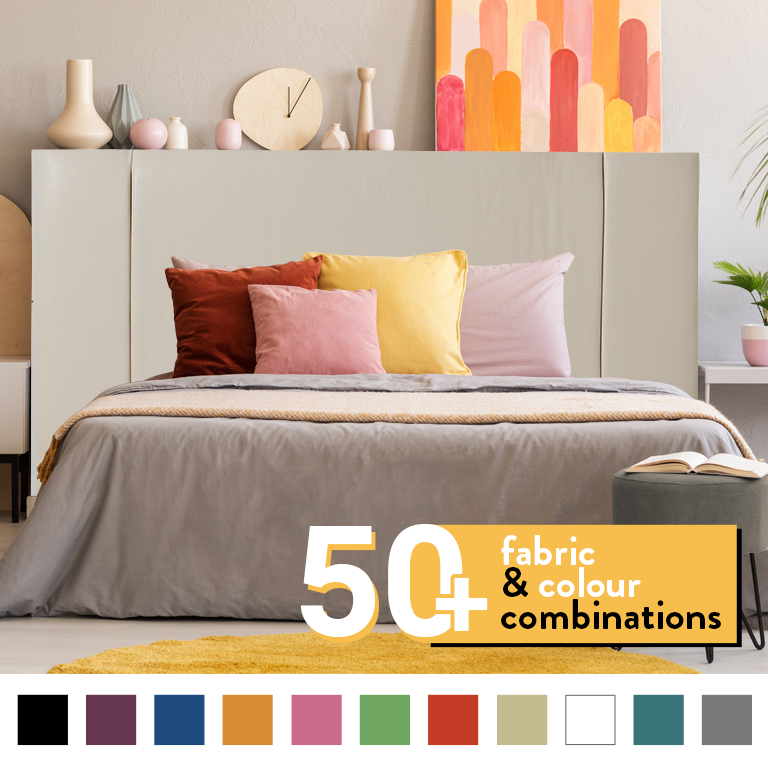 LINCOLN HEADBOARD IN LEATHER