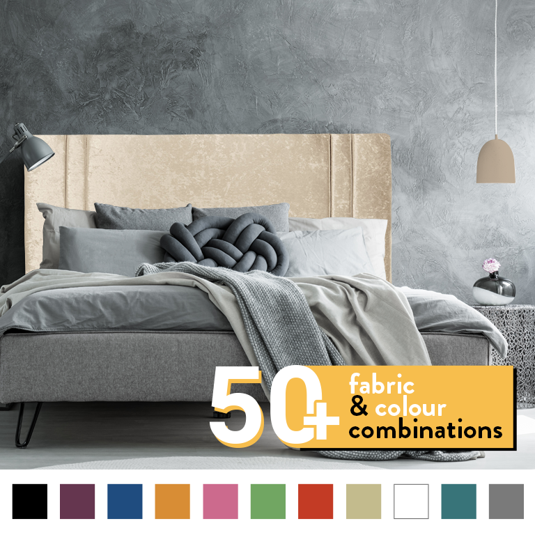 GENEVA HEADBOARD IN CRUSH VELVET