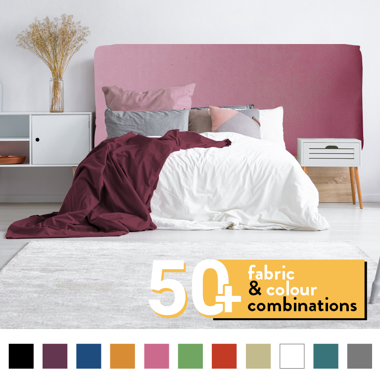 PLAIN HEADBOARD IN LEATHER