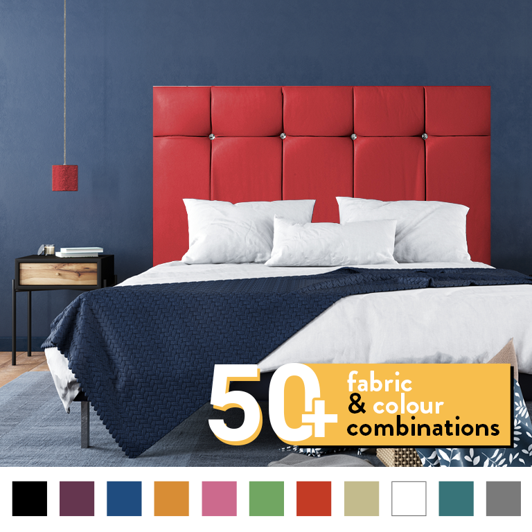 BORWICK HEADBOARD IN LEATHER