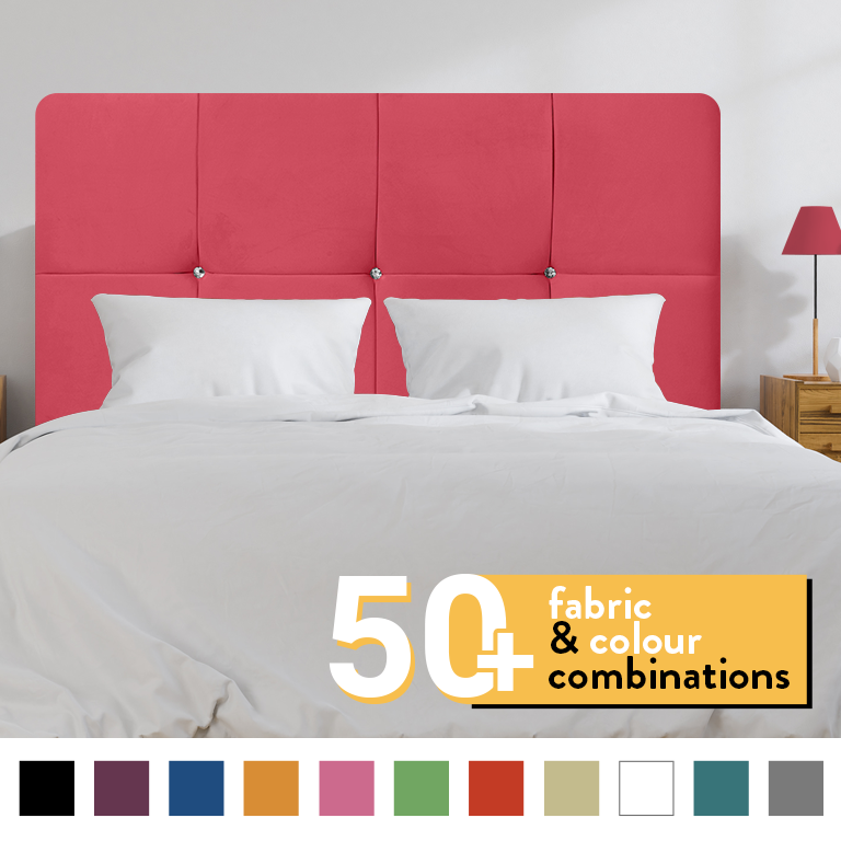 CUBE HEADBOARD IN PLUSH