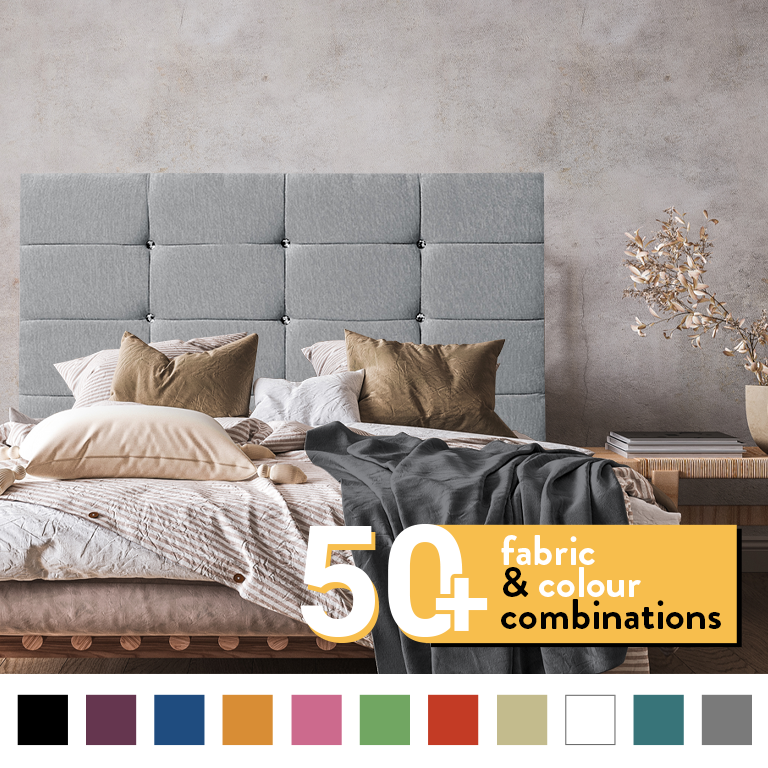 NEW CUBE HEADBOARD IN 30 INCHES