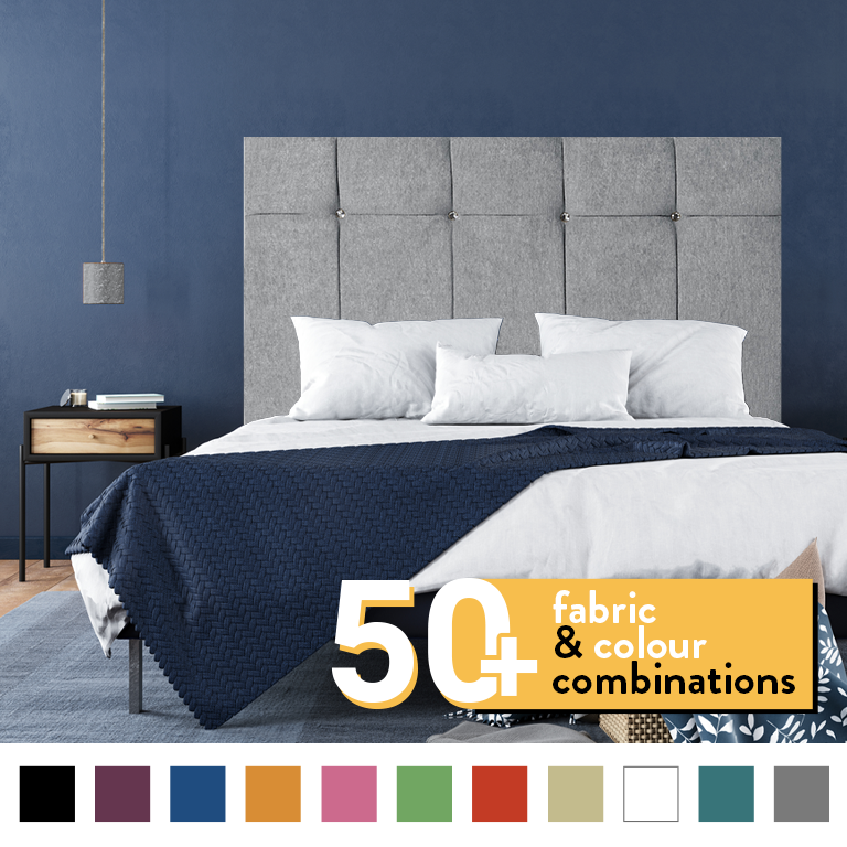 BORWICK HEADBOARD IN 4FT6 (DOUBLE)