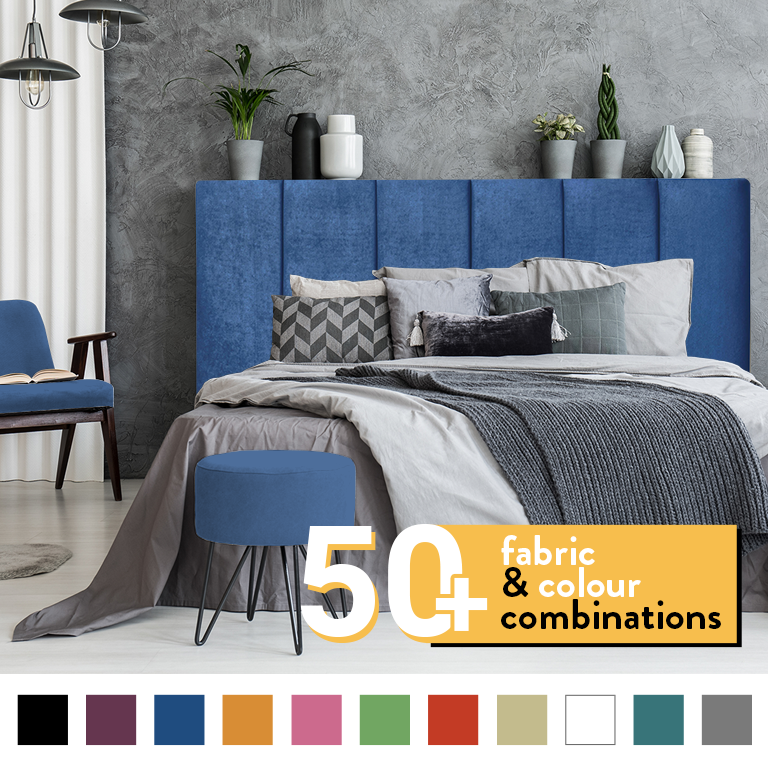 6 PANEL HEADBOARD IN 4FT (SMALL DOUBLE)